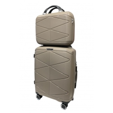 Комплект валіз Madisson Snowball 51304/S+VA колір шампань