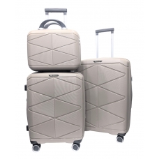 Комплект валіз Madisson Snowball 51304/3 колір шампань
